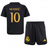 Dres Real Madrid Luka Modric #10 Tretina pre deti 2023-24 Krátky Rukáv (+ trenírky)